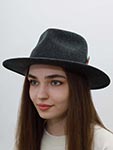 Шляпа STETSON арт. 2198135 TRAVELLER WOOLFELT MIX (темно-серый)